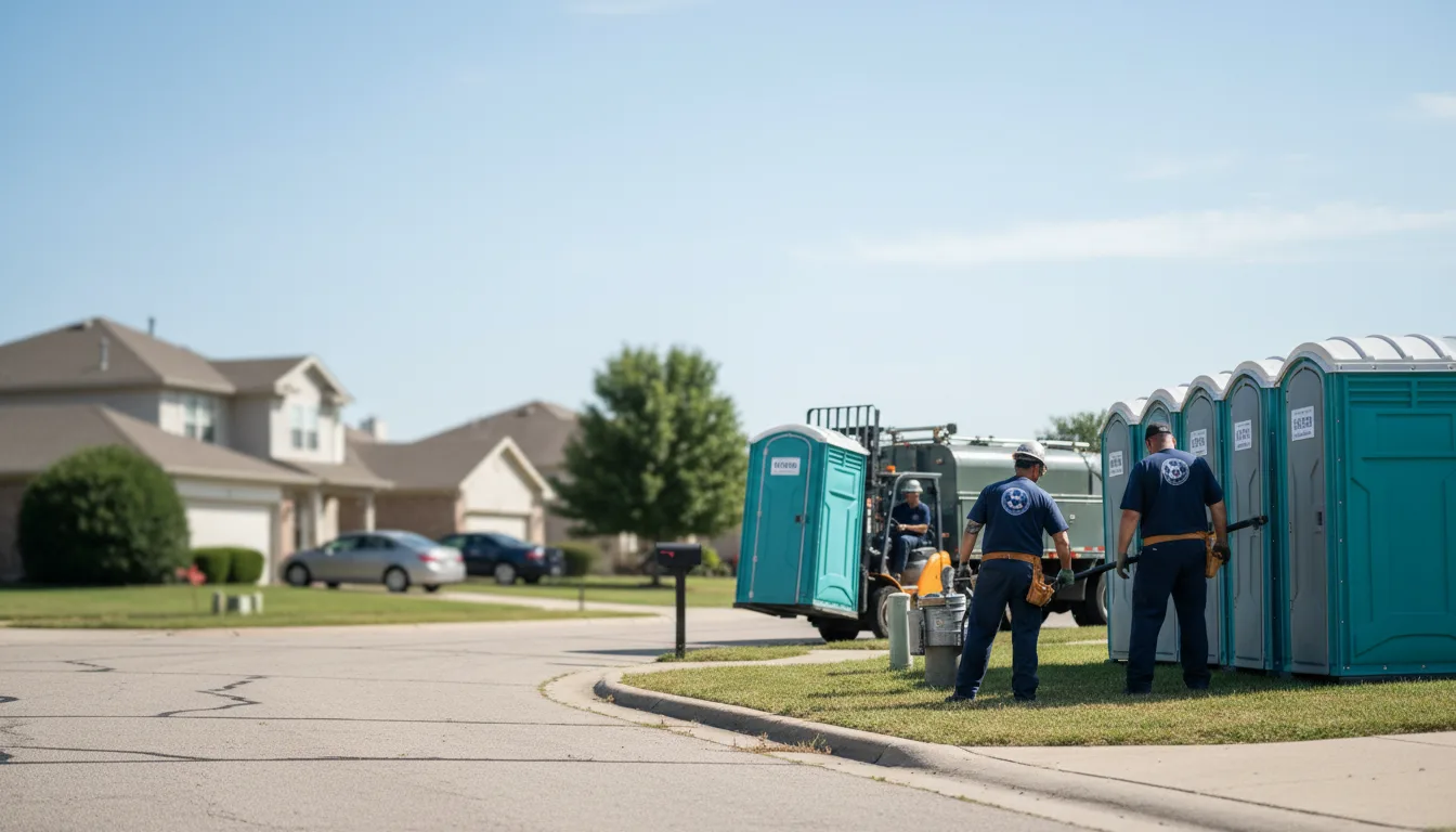 Porta Potty Rental in Edna, TX near me